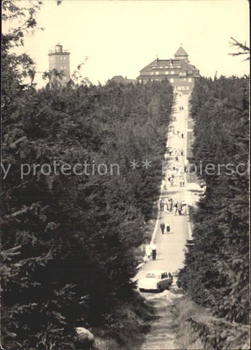 Oberwiesenthal Erzgebirge Fichtelberg