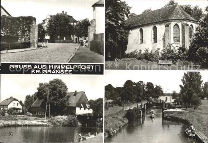 Himmelpfort An der Stadtmauer Klosterkirche Am Kanal An der Schleuse