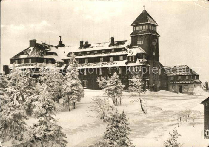 Oberwiesenthal Erzgebirge Fichtelberghaus