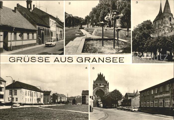 Gransee Rudolf Breitscheid Strasse Platz der Opfer des Faschismus Marienkirche