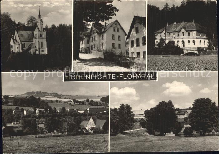 Hohenfichte Teilansicht Kirche