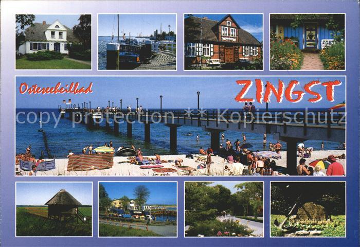 Zingst Ostseebad Strand Steg