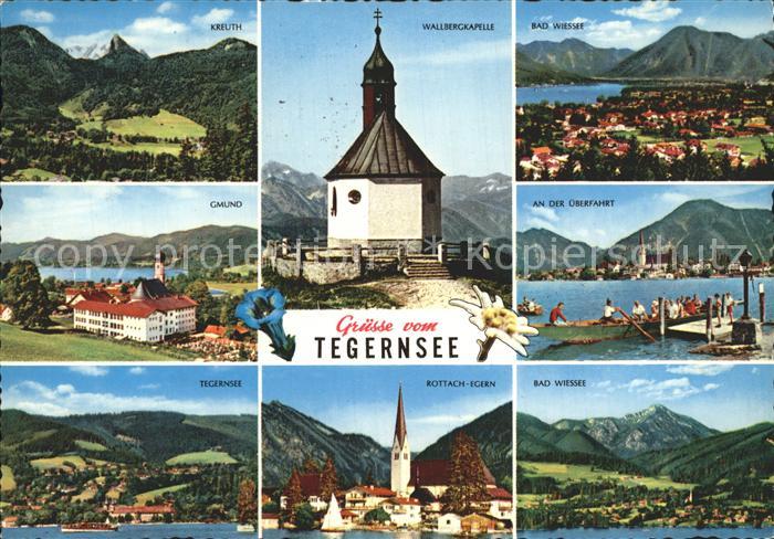 Tegernsee Bayern Bad Wiessee Gmund Kreuth