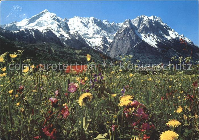 Zugspitze Hoellental Hoellentalspitzen Waxenstein