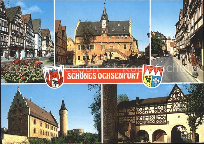 Ochsenfurt Fachwerkhaus Rathaus