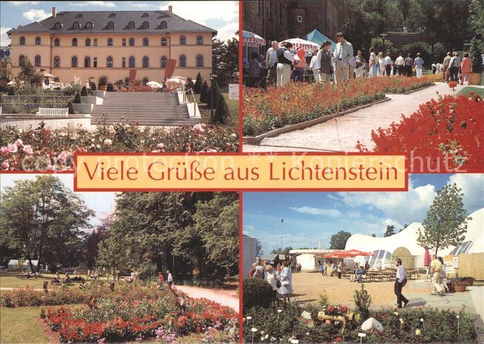 Lichtenstein Sachsen Palais Gruenthal Stadtpark Festplatz