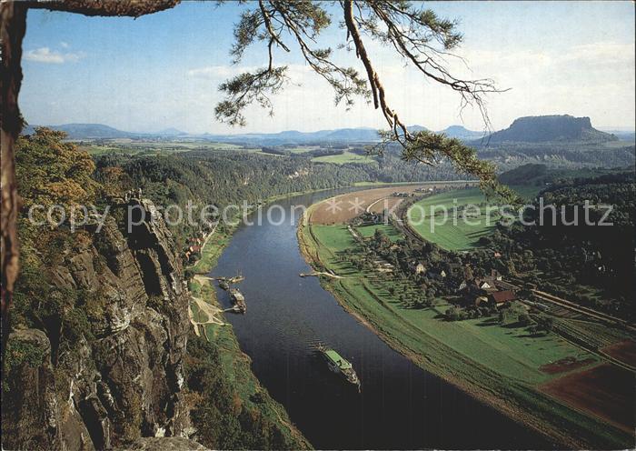 Rathen Saechsische Schweiz Lilienstein