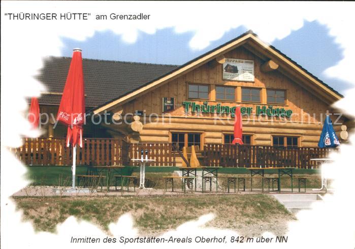 Oberhof Thueringen Thueringer Huette am Grenzadler