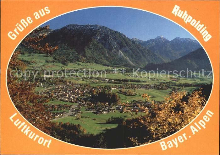 Ruhpolding Bayern Stadtansicht