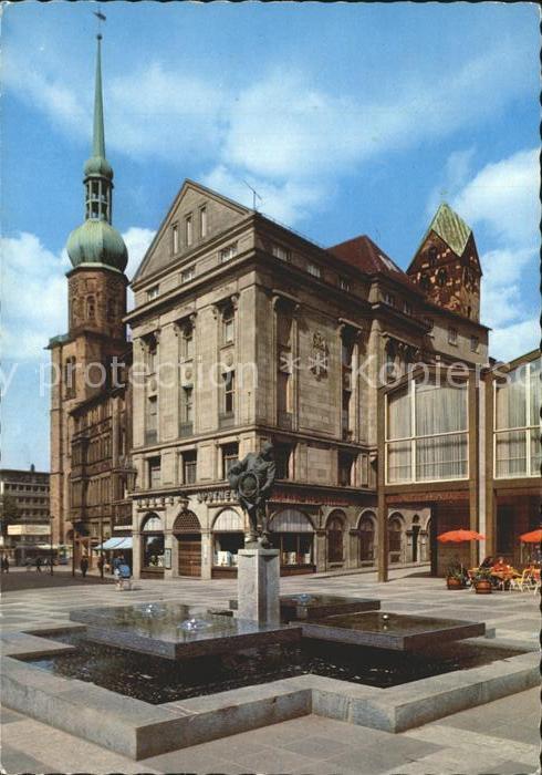 DORTMUND CITY Blaeserbrunnen Reinoldikirche