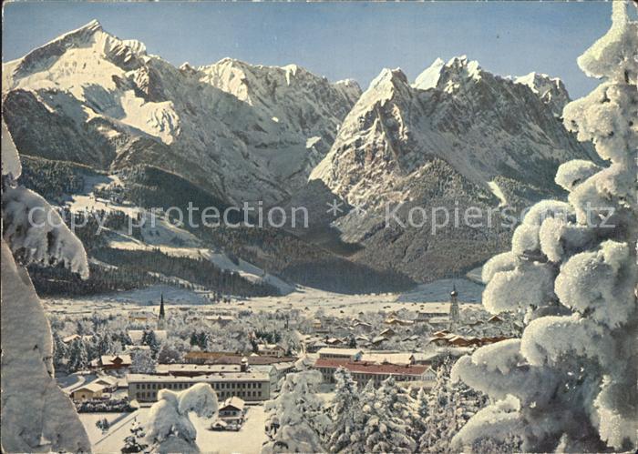 GARMISCH-PARTENKIRCHEN Bayern Zugspitzgruppe
