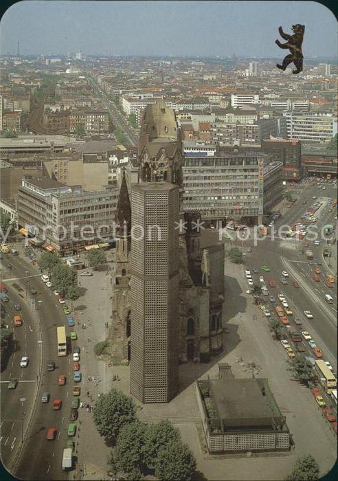 BERLIN  CITY Kaiser Wilhelm-Gedaechtniskirche