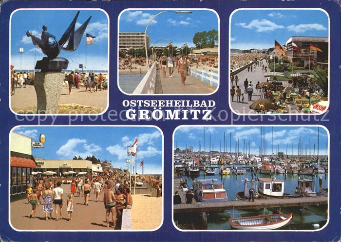 Groemitz Ostseebad Hafen Promenade