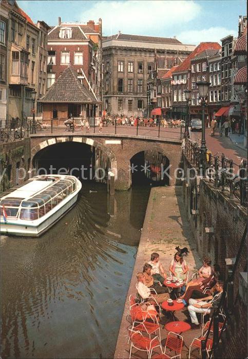 Utrecht Oude Gracht en Vismarkt