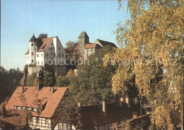 Hohnstein Saechsische Schweiz Erholungsort Burg
