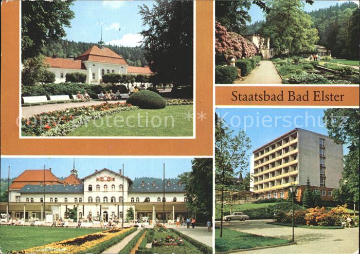 Elster Bad Staatsbad B?derhaus Badeplatz Kurklinik