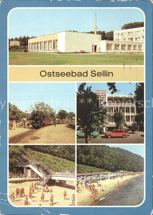 Sellin Ruegen Ostseebad FDGB Klubhaus Haus Sellin Strand