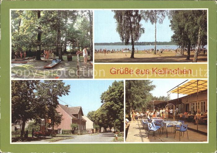Kallinchen Minigolf Strandbad Teilansicht