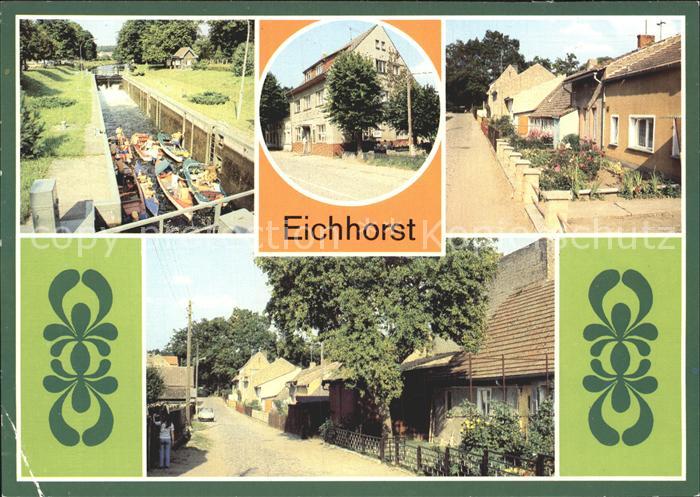 Eichhorst Eberswalde Bootschschleuse Gasthaus zur Schorfheide