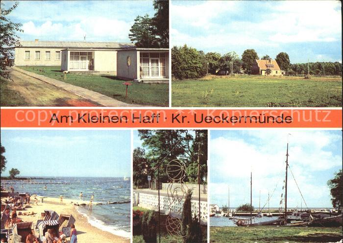 Ueckermuende Mecklenburg Vorpommern Am kleinen Haff Grambin Urlaubersiedlung Haf