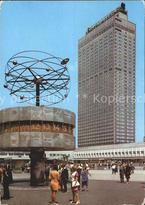 BERLIN  CITY Alexanderplatz Weltzeituhr