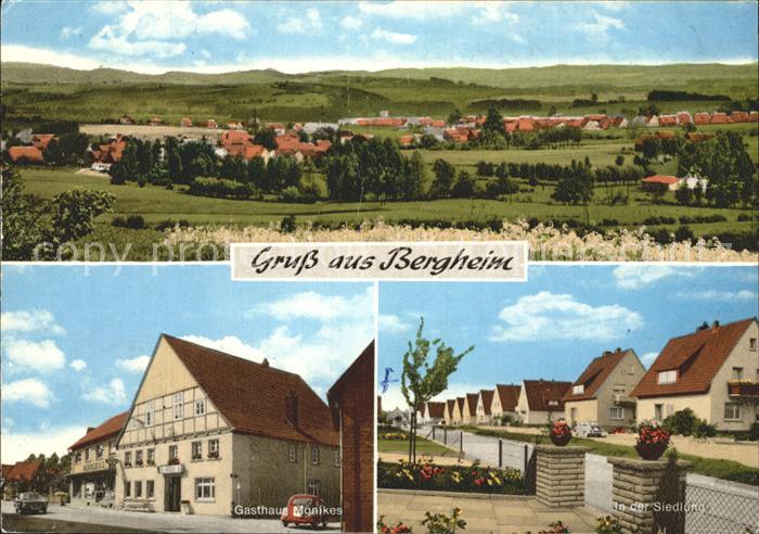 Bergheim Erft Ortsansicht Gasthaus Moenikes Siedlung