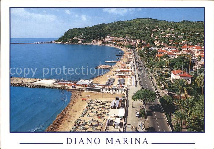 Diano Marina Strand Garibaldistrasse