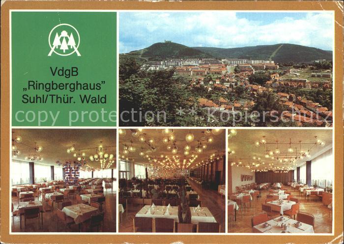 Suhl Thueringer Wald Erholungseinrichtung VdgB Ringberghaus