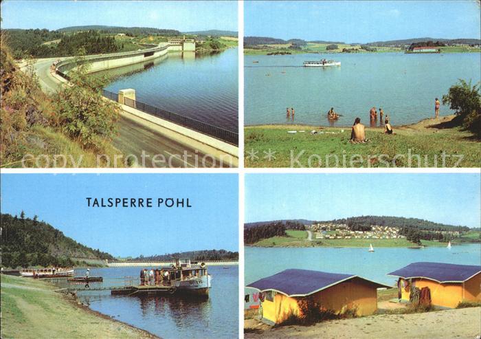 Reichenbach Vogtland Talsperre Poehl Campingplatz