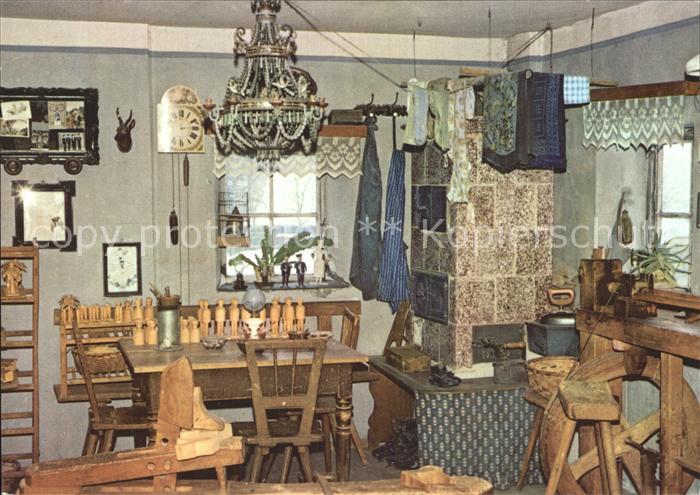 Seiffen Erzgebirge Erzgebirgisches Spielzeugmuseum Spielzeugmacherstube