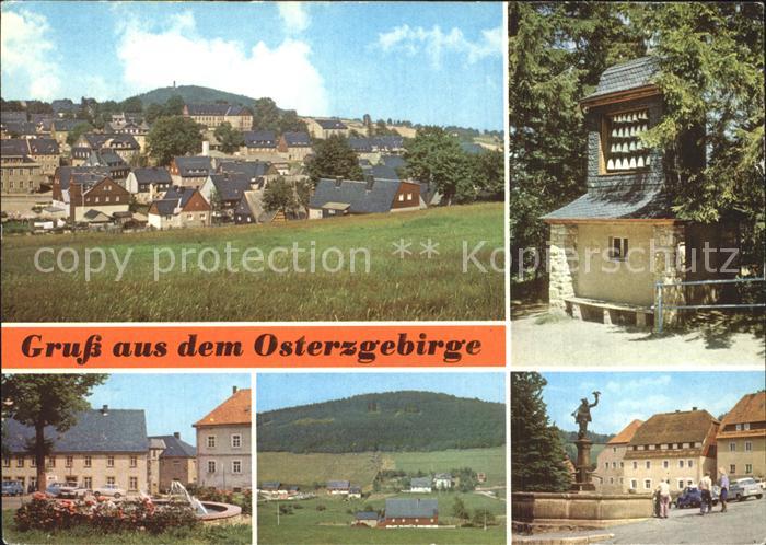 Altenberg Dippoldiswalde Osterzgebirge Baerenfels Baerenstein Lauenstein