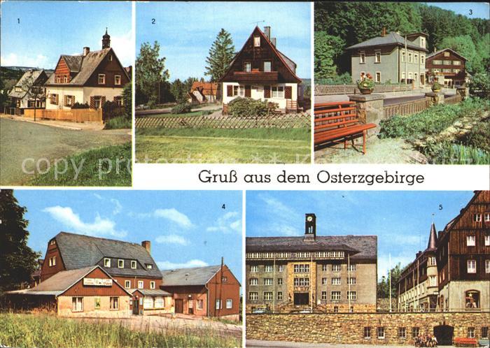 Altenberg Erzgebirge Bergstrasse Baerenburg Kipsdorf