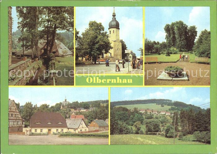 Olbernhau Erzgebirge Althammer Denkmal Saigerhuette Gruenthal Kirche