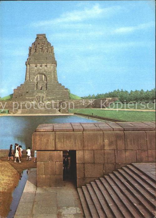 LEIPZIG Sachsen Voelkerschlachtdenkmal
