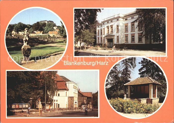 Blankenburg Harz Schloss Teufelsbad Kurhotel Kurpark