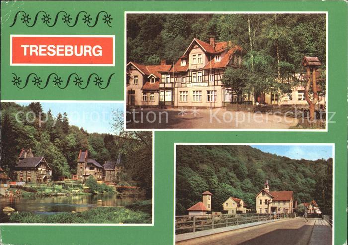 Treseburg Harz FDGB Erholungsheim Luppbode Halde Gemeindeschwesternstation