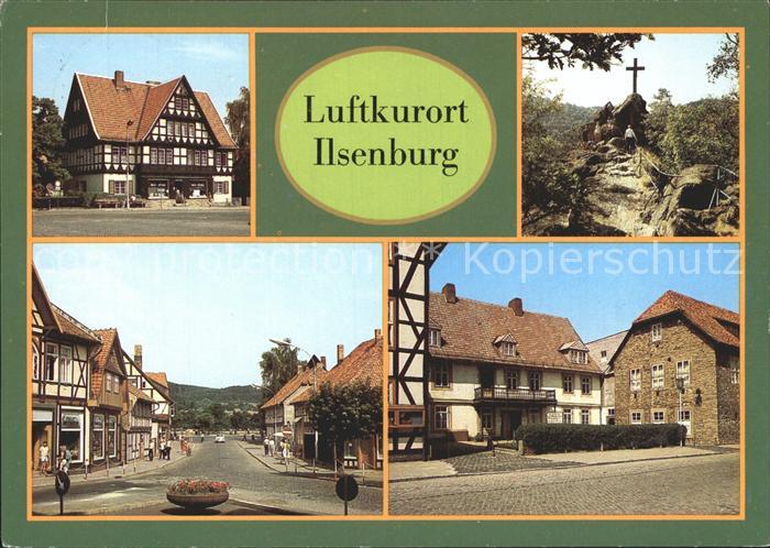 Ilsenburg Harz Luftkurort Hirsch Apotheke Ilsestein Huettenmuseum