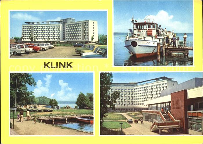 Klink Waren FDGB Ferienobjekt MS Fontane Mueritzhafen Schloss Strand