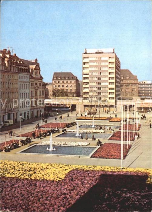 LEIPZIG Sachsen Sachsenplatz