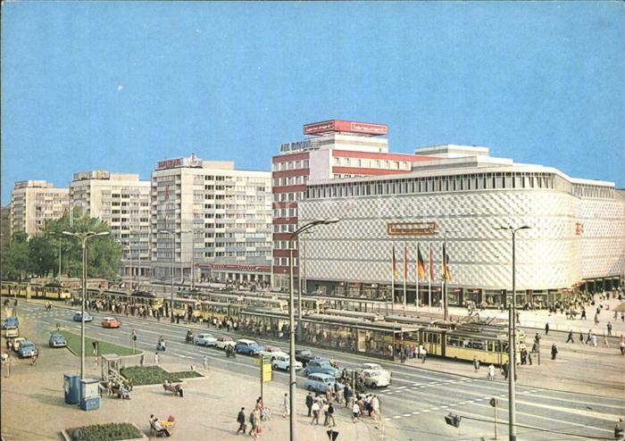 LEIPZIG Sachsen Warenhaus Konsument Bruehl