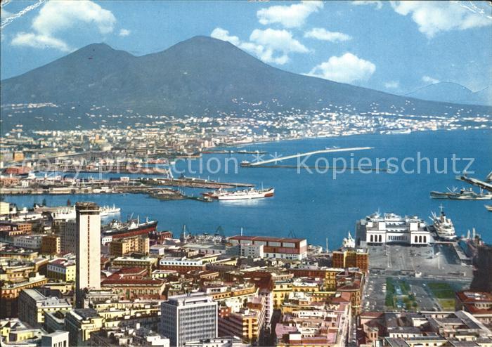 Napoli Neapel Panorama Viktor Emanuele