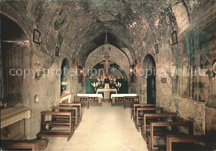 Assisi Umbria Damianuskirche Innenansicht