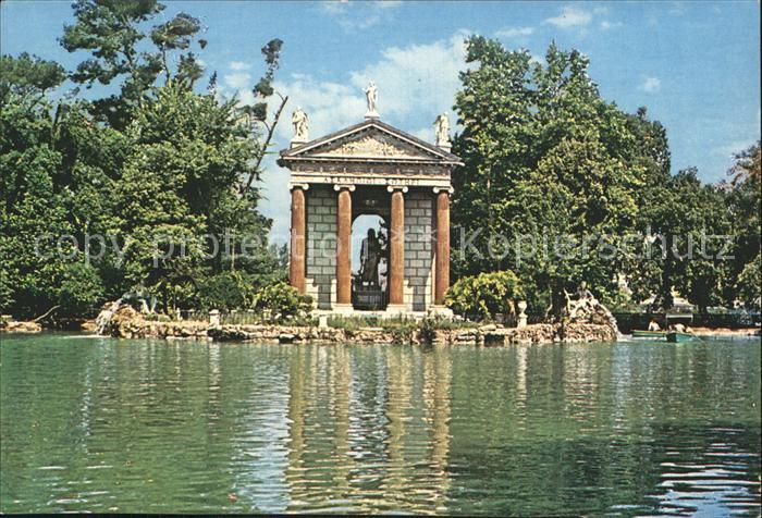 Roma Rom Villa Borghese kleine See