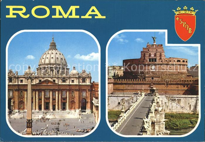 Roma Rom Petersdom Engelsburg