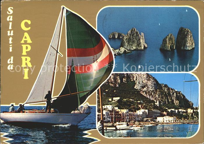 Capri Grotte Azzurra Faraglioni