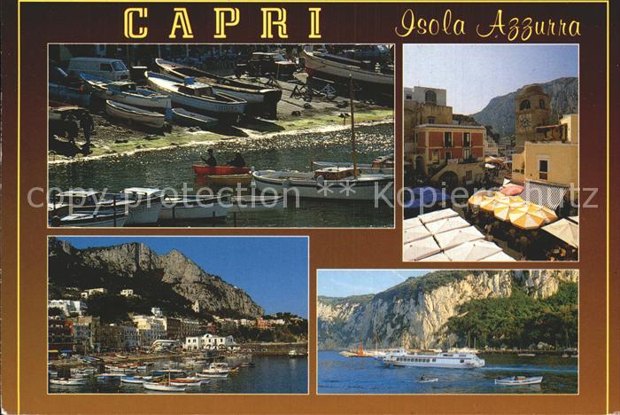 Capri Isola Azzurra Bootsanlegestelle Hafen