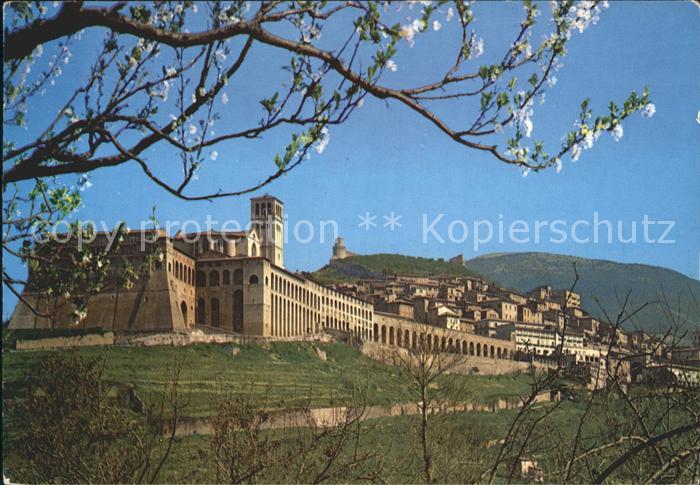 Assisi Umbria Panorama Kloster Basilika