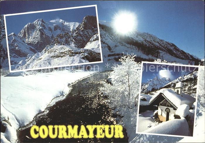 Courmayeur Winterlandschaften