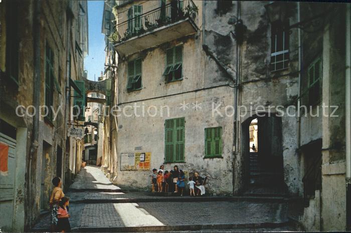 Bordighera Riviera dei Fiori Ansicht Alte Stadt