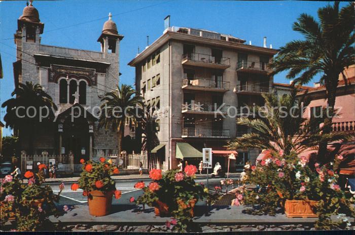 Bordighera Riviera dei Fiori Terrasanta Kirche Vittorio Emanuele Stra?e